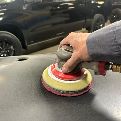 Simms Body Shop collision repair facility in Clio MI
