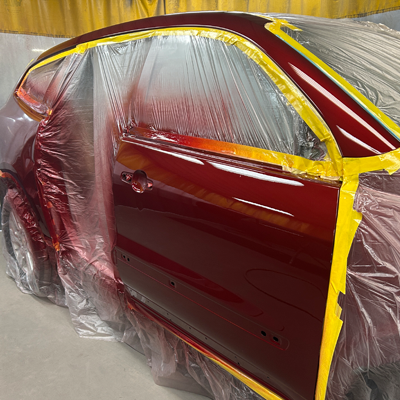 Simms Body Shop collision repair facility in Clio MI
